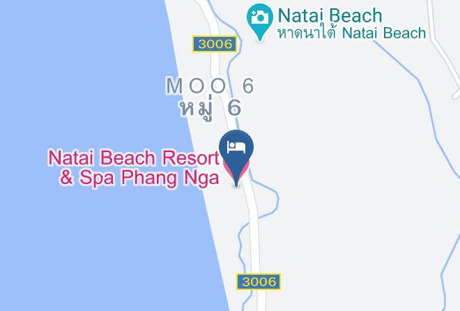Amphoe Takua Thung - Natai Beach Resort & Spa Phang Nga Maps
