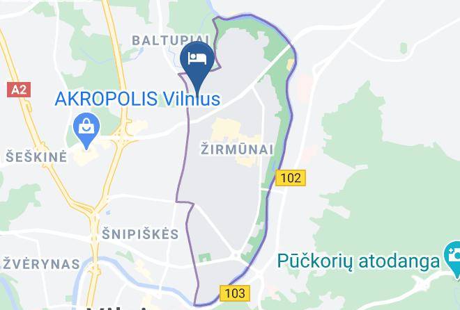 Vilnius - Natalex Microlofts Maps
