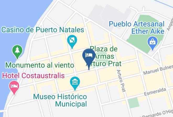 Ultima Esperanza Province - Natalino Hotel Patagonia Maps