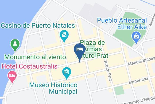 Ultima Esperanza Province - Hotel Patagonia Maps