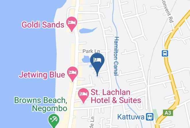 Colombo - Natasha Garden Boutique Resort Maps