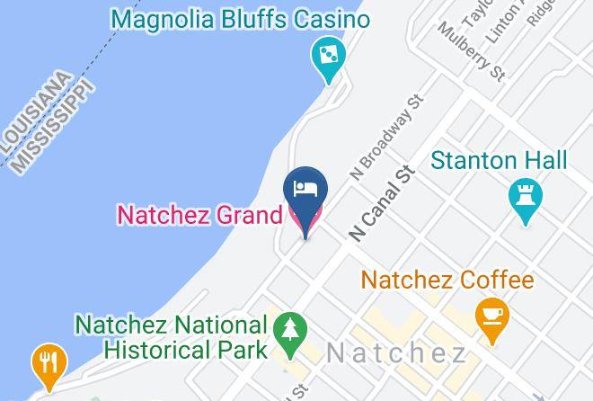 Adams - Natchez Grand Hotel Maps