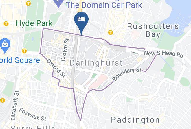 Sydney - Nate's Place Backpackers Maps