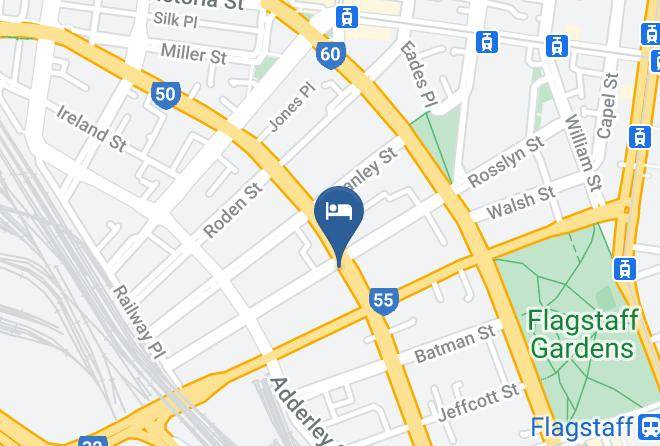Melbourne - Nate's Place Backpackers Melbourne Maps