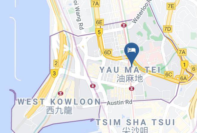 Kowloon - Nathan Hotel Hong Kong Maps