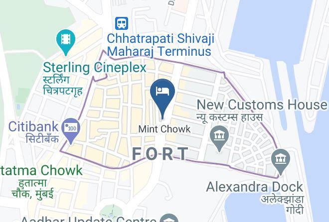 Mumbai - National Hindu Hotel Maps