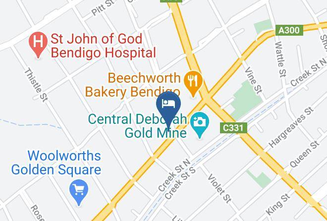 Greater Bendigo - National Hotel Complex Maps