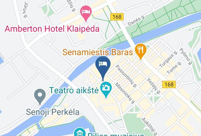 Klaipeda - National Hotel Maps