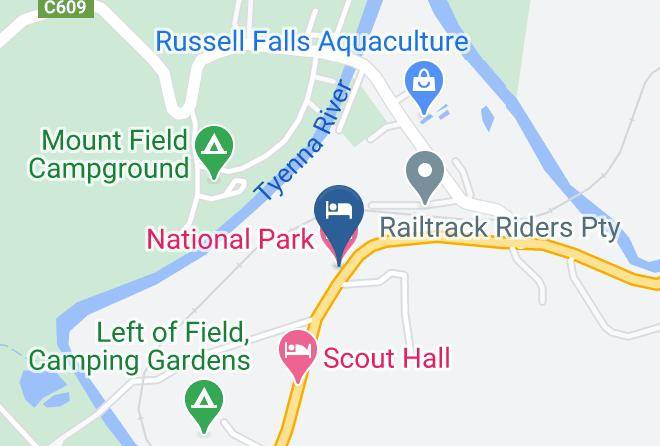 Derwent Valley - National Park Hotel Maps