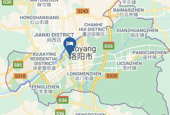 Luoyang - National Treasure Pury Hotel Maps