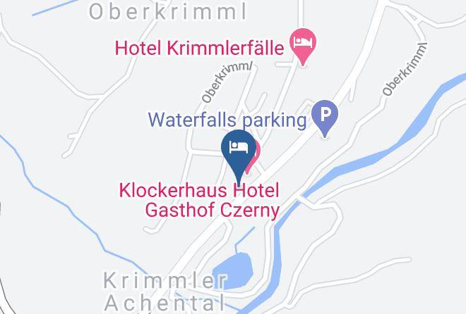 Zell Am See - Nationalparkhotel Klockerhaus Maps