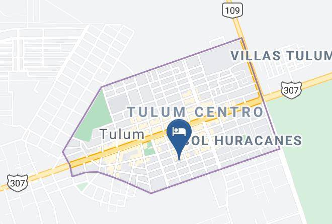 Tulum - Nativ Tulum Hotel Boutique Maps