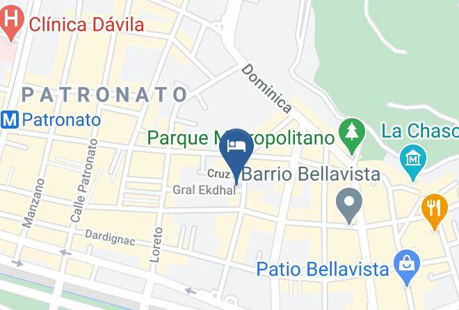 Nativa Hotel Boutique Map