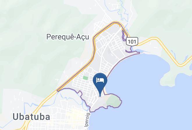 Ubatuba - Nativa Pousada Maps
