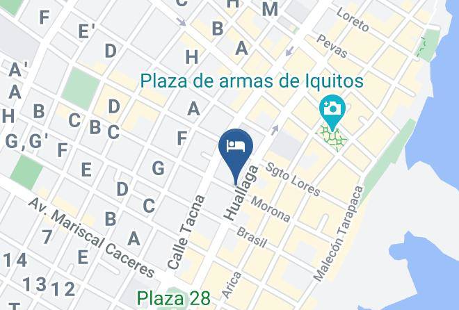 Maynas - Nativo Hotel Maps