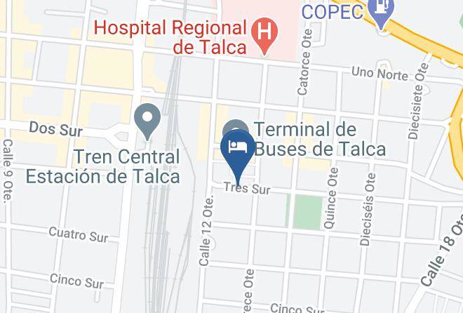 Talca Province - Nativo Hotel Y Cafeteria Maps