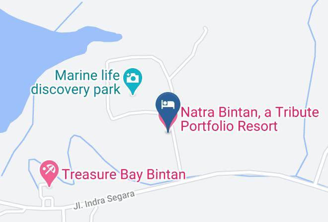 Bintan Regency - Natra Bintan A Tribute Portfolio Resort Maps