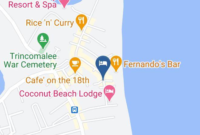 Trincomalee - Natraj Hotel Maps