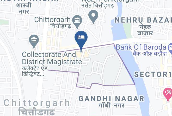 Chittaurgarh - Natraj Tourist Hotel Maps