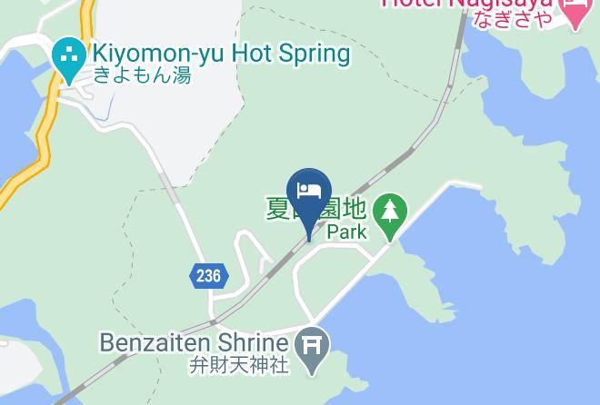 Taiji Townhigashimuro District - Natsuyama Hot Spring Momijiya Hotel Maps