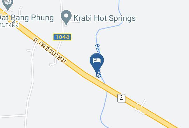 Nuea Khlong District - Nattha Waree Hot Springs Resort And Spa Maps