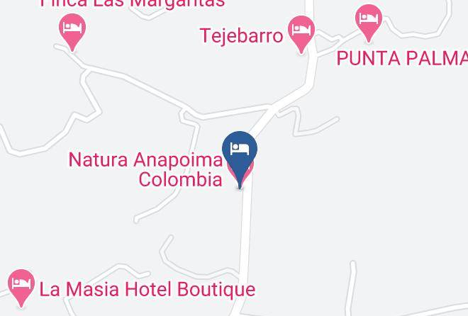Anapoima - Natura Anapoima Colombia Maps