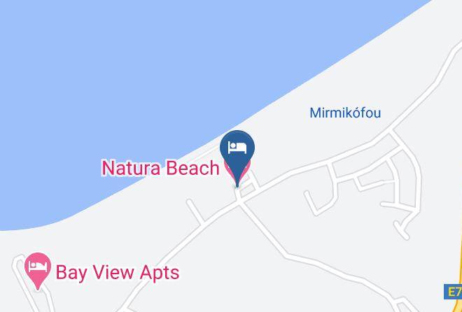 Cyprus - Natura Beach Maps