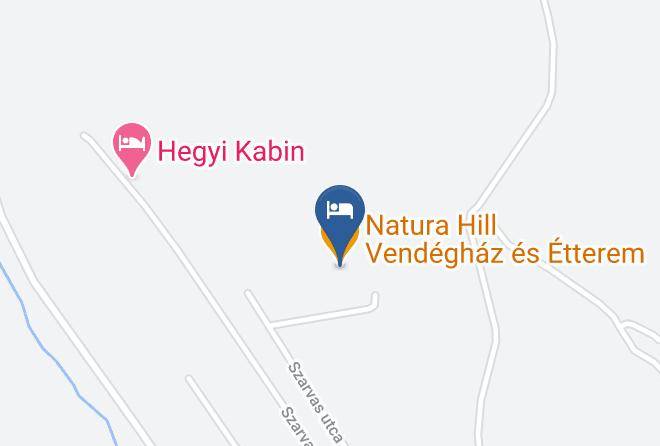 Natura Hill Vendeghaz Es Etterem Map