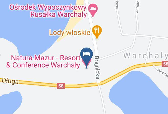 Szczycienski - Natura Mazur Resort & Conference Warchaly Maps