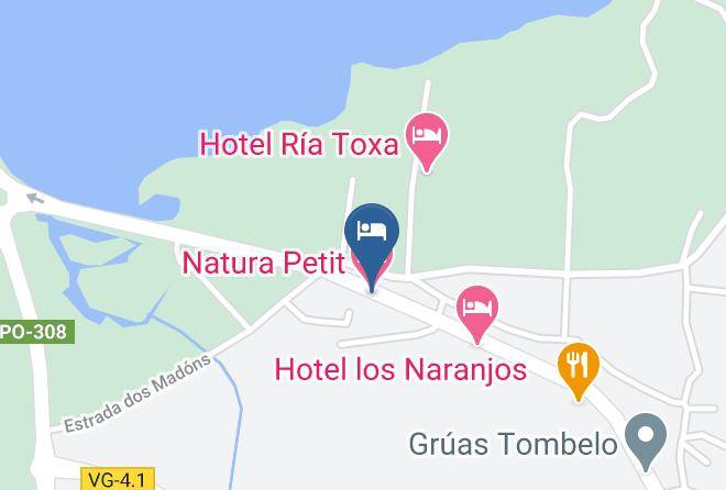 Pontevedra - Natura Petit Hotel Maps