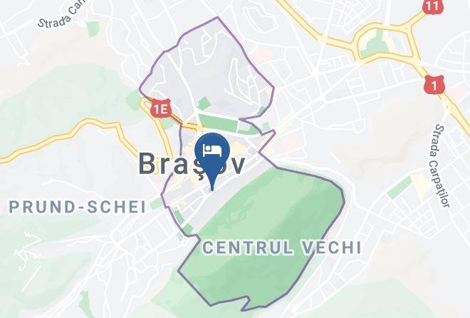 Brasov - Cazare Hotel Centru Natural Maps