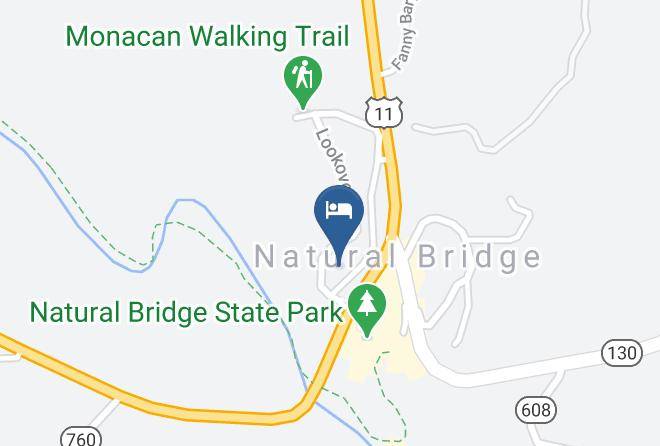 Rockbridge - Natural Bridge Historic Hotel And Conference Center Maps