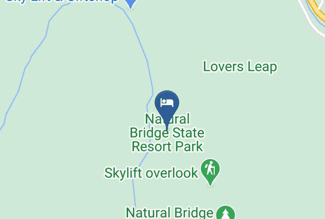 Powell - Natural Bridge State Resort Park Maps