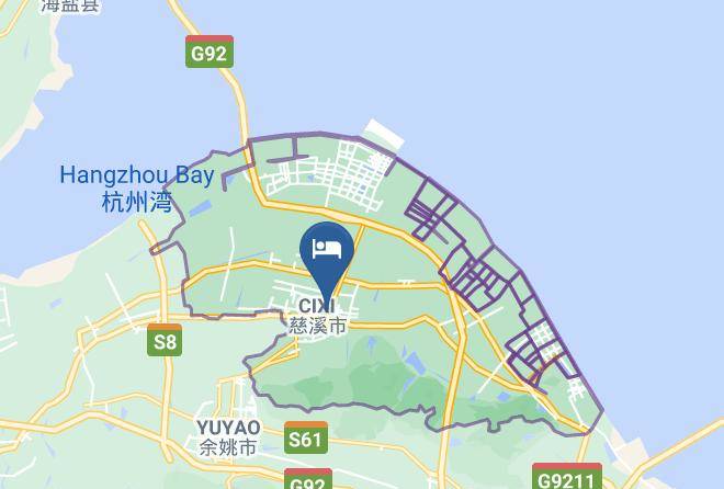 Ningbo - Natural Garden Hotel Maps