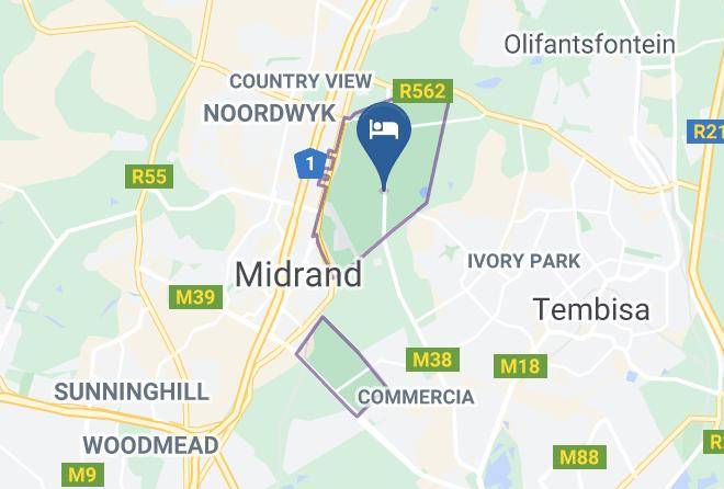 City Of Johannesburg - Natural Getaways Midrand Maps