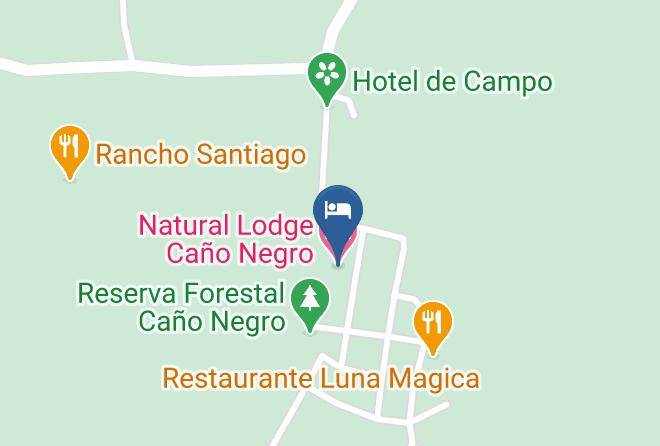 Los Chiles - Natural Lodge Cano Negro Maps