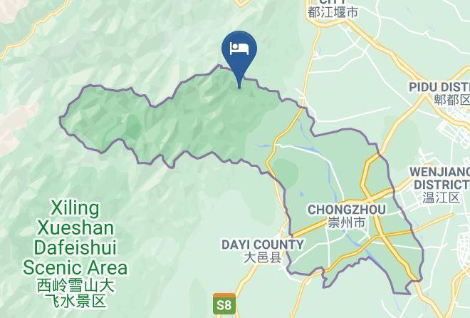 Chengdu - Natural Yuan Hot Spring Resort Maps