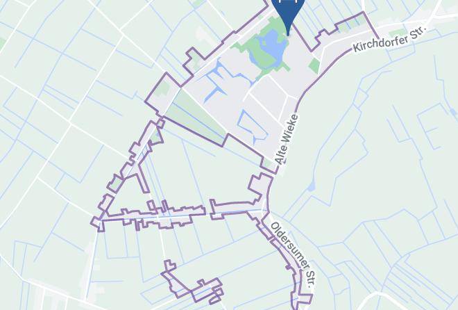 Aurich - Naturbad Ihler Meer Maps