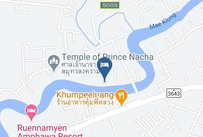 Amphoe Mueang Samut Songkhram - Nature And Green Resort Amphawa Maps
