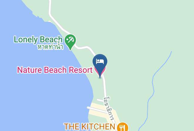 Amphoe Ko Chang - Nature Beach Resort Maps