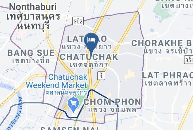 Chatuchak - Nature Boutique Hotel Maps