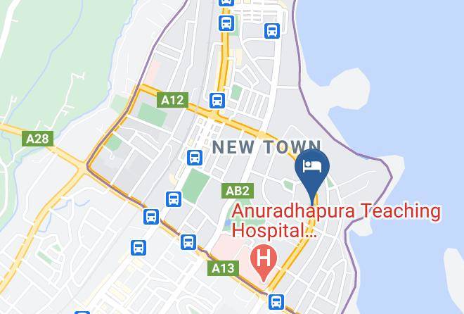 Nature Breeze Holiday Resort Anuradhapura Map