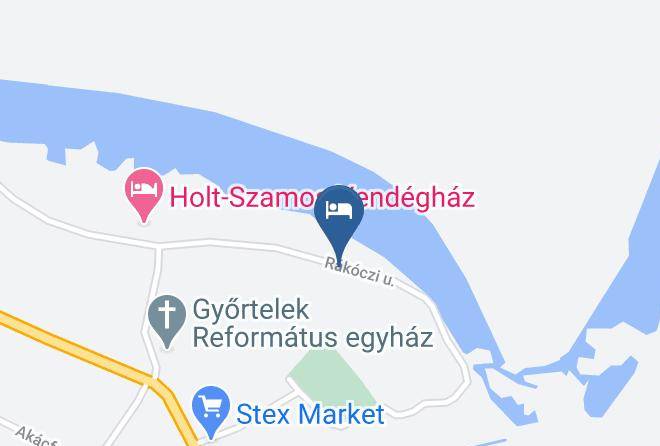 Nature Centrum Vendeghaz Map