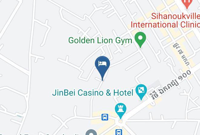 Preah Sihaknuk Town - Nature Life Resort Maps