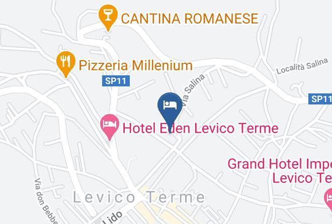 Trento - Naturebio Hotel Elite Maps