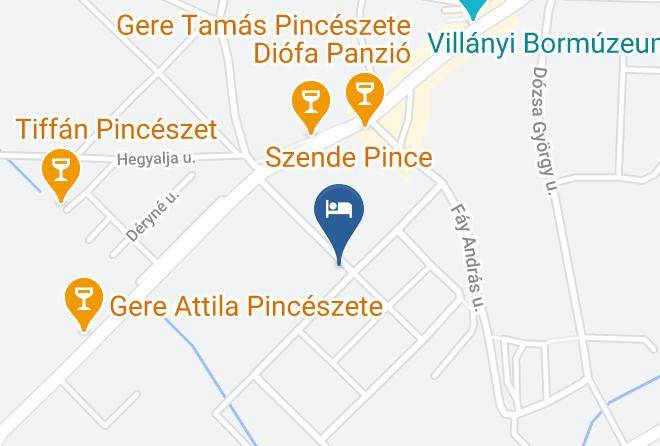 Villany - Naturella Panzio Maps