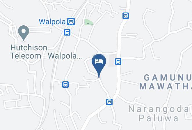 Colombo - Natures Bliss Garden Stay Maps