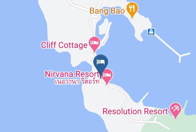 Amphoe Ko Chang - Natures Oasis Resort No 10a 1 Bed Maps