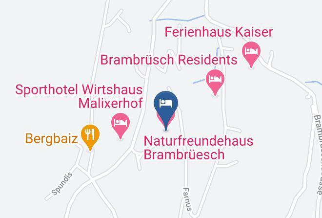 Plessur - Naturfreundehaus Brambruesch Maps