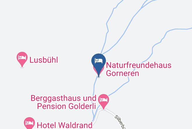 Frutigen Niedersimmental - Naturfreundehaus Gorneren Maps